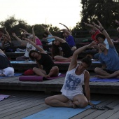 Yoga en la playa, Castellón