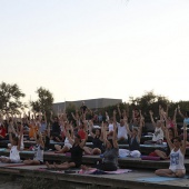 Yoga en la playa, Castellón