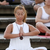 Yoga en la playa, Castellón