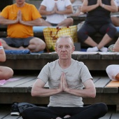 Yoga en la playa, Castellón
