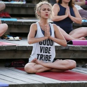 Yoga en la playa, Castellón