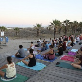 Yoga en la playa, Castellón