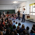 El mago Yunke en el colegio Herrero