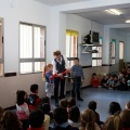 El mago Yunke en el colegio Herrero