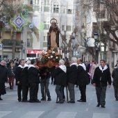 Procesión en honor a San Antonio Abad