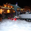 snowboard en la plaza mayor