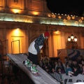 snowboard en la plaza mayor