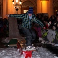 snowboard en la plaza mayor