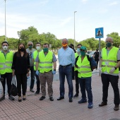 Castelló, caravana vehículos VOX