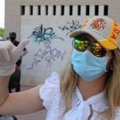 Castelló, caravana vehículos VOX