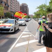 Castelló, caravana vehículos VOX