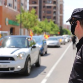 Castelló, caravana vehículos VOX