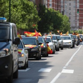 Castelló, caravana vehículos VOX