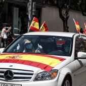 Castelló, caravana vehículos VOX