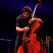 Maria João junto a Carlos Bica