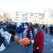 Manifestación en contra de la ley Celaá