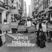 Protesta hosteleros