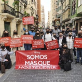Protesta hosteleros