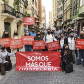 Protesta hosteleros