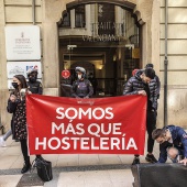 Protesta hosteleros