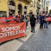 Protesta hosteleros