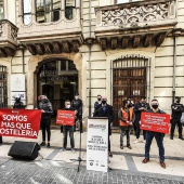 Protesta hosteleros