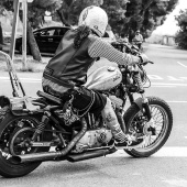 Desfile de Harley Davidson