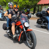 Desfile de Harley Davidson