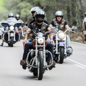 Desfile de Harley Davidson