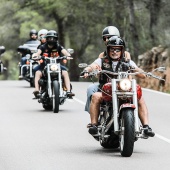 Desfile de Harley Davidson