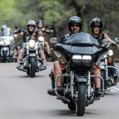 Desfile de Harley Davidson