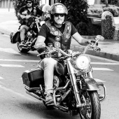 Desfile de Harley Davidson