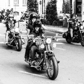 Desfile de Harley Davidson