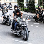 Desfile de Harley Davidson