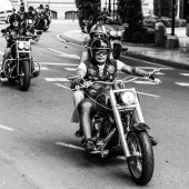 Desfile de Harley Davidson