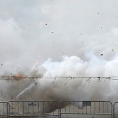 Mascletà, Escala a Castelló