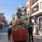 Ofrenda de flores y procesión