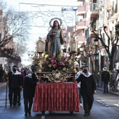 Ofrenda de flores y procesión