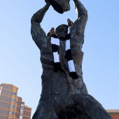 Tombatossals homenaje al centenario del CD Castellón