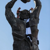 Tombatossals homenaje al centenario del CD Castellón