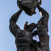 Tombatossals homenaje al centenario del CD Castellón