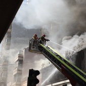 Incendio en Castellón