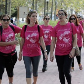 Marcha contra el cáncer de mama