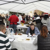 Concurso ide paella con pelotas de Navidad