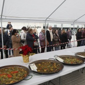 Concurso ide paella con pelotas de Navidad