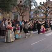 Procesión en honor a San Antonio Abad