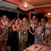 Fiesta hawaiana y rock party