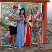 Fiesta hawaiana y rock party