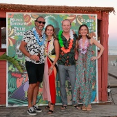 Fiesta hawaiana y rock party