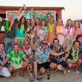 Fiesta hawaiana y rock party